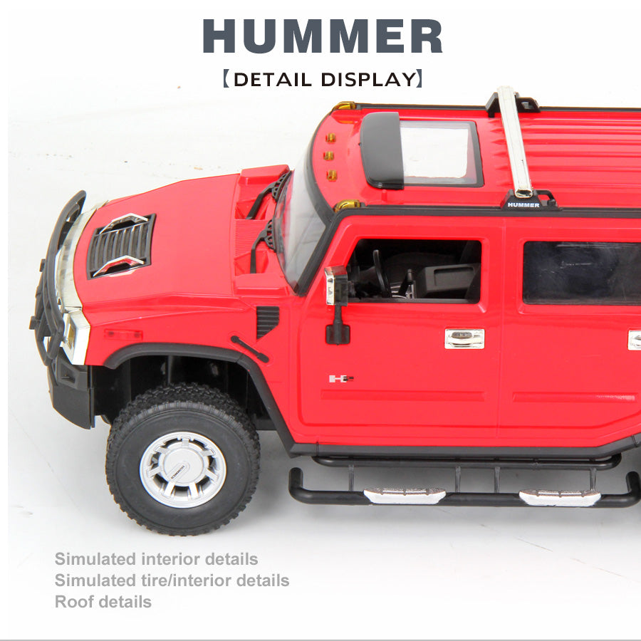 Hummer 1:10 Licensed Remote Control Car Yalla Generic Play Yallatoys