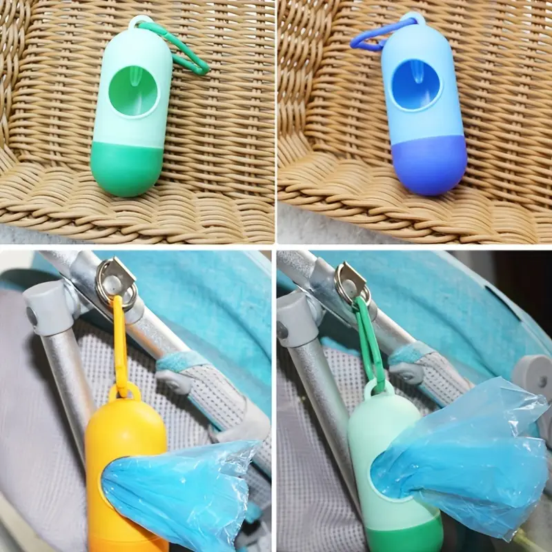 1pc Stroller Travel Diaper Bag Dispenser And Diaper Disposal Bags Mint Green Yalla Generic Play Yallatoys