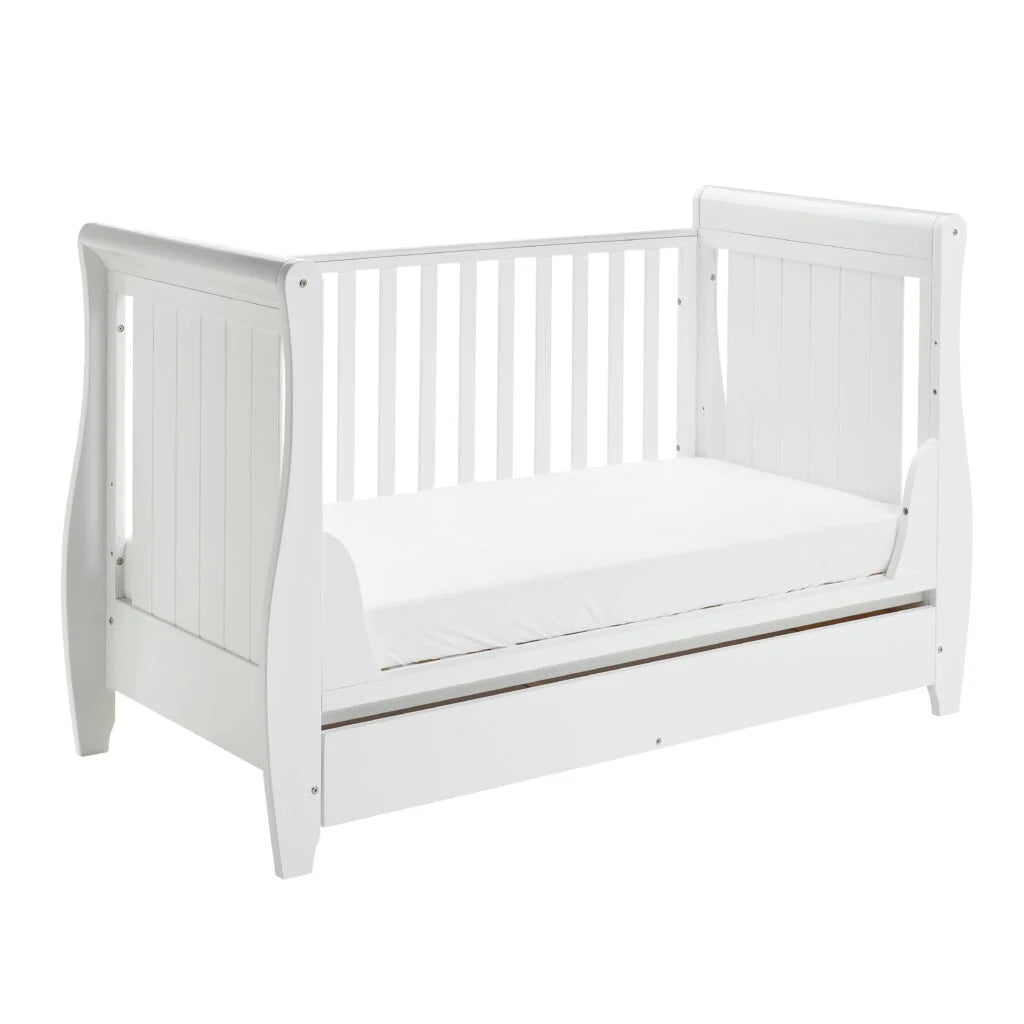 Stella Drop Side Cot Bed White Yalla Generic Play Yallatoys
