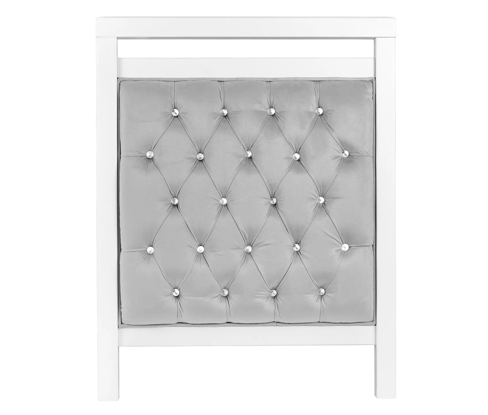 Velvet Deluxe Cot Bed White Yalla Generic Play Yallatoys
