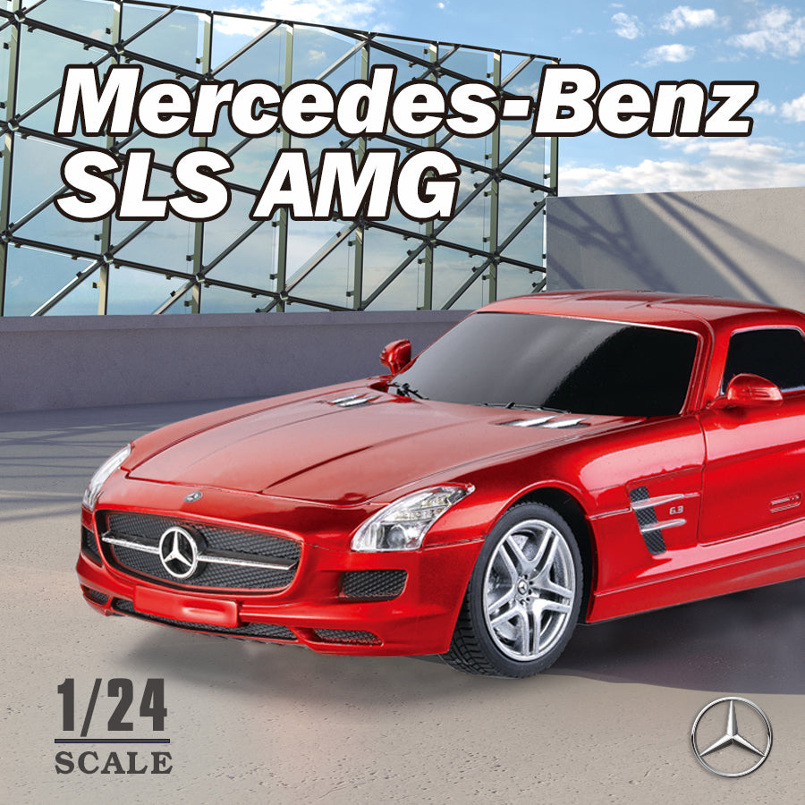 Mercedes Benz SLS Remote Control Car 1:24 Assorted Yalla Generic Play Yallatoys