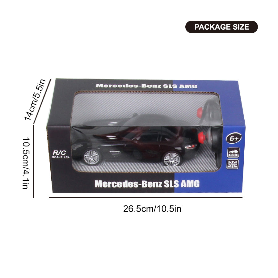 Mercedes Benz SLS Remote Control Car 1:24 Assorted Yalla Generic Play Yallatoys