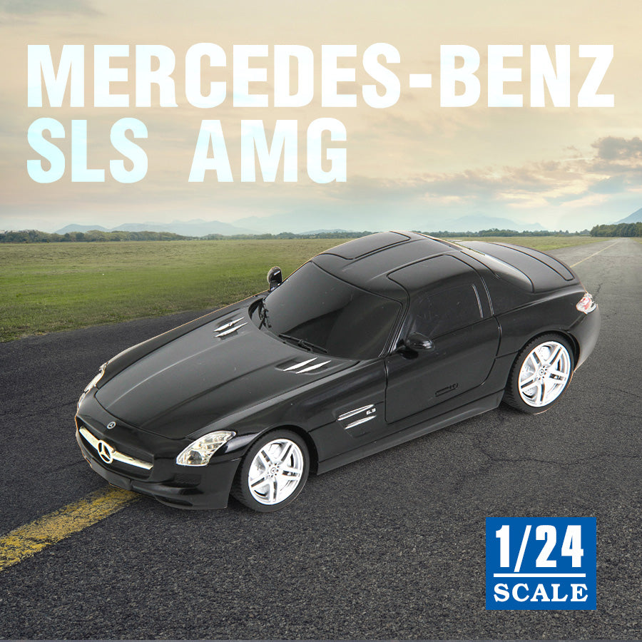 Mercedes Benz SLS Remote Control Car 1:24 Assorted Yalla Generic Play Yallatoys