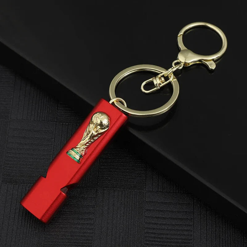 FIFA 2026 World Cup Whistle Keychain Red