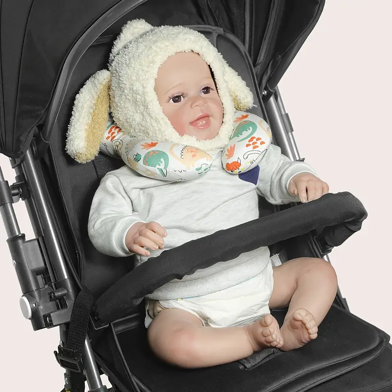 Soft Baby Neck Pillow Giraffe Yalla Generic Play Yallatoys