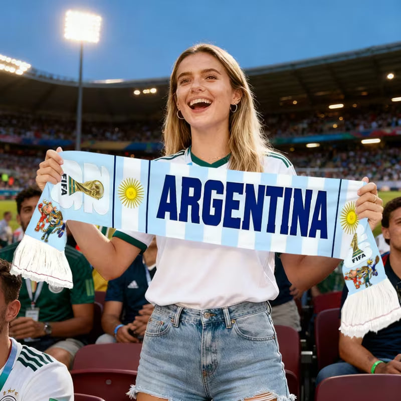 وشاح كرة القدم فيفا للأرجنتين كأس العالم 2026