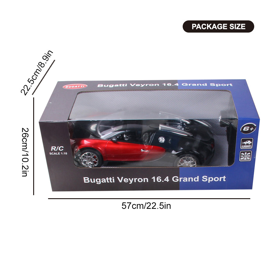Bugatti Veyron 1:10 Remote Control Car Assorted Yalla Generic Play Yallatoys