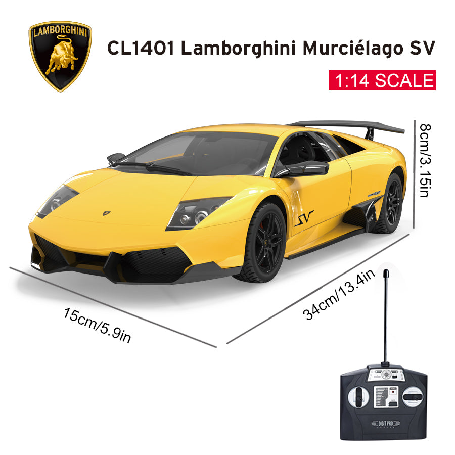 Lamborghini LP670 Remote Control Car 1:14 Assorted Yalla Generic Play Yallatoys