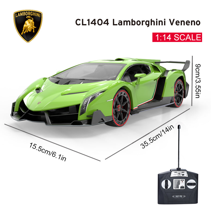 Officially Licensed RC Car Lamborghini Veneno Remote Control Car Assorted Yalla Generic Play Yallatoys