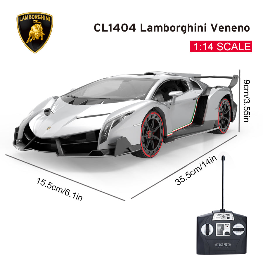 Officially Licensed RC Car Lamborghini Veneno Remote Control Car Assorted Yalla Generic Play Yallatoys