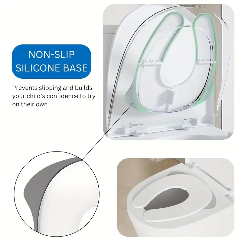Kids Foldable Travel Potty Training Seat Grey Yalla Generic Play Yallatoys