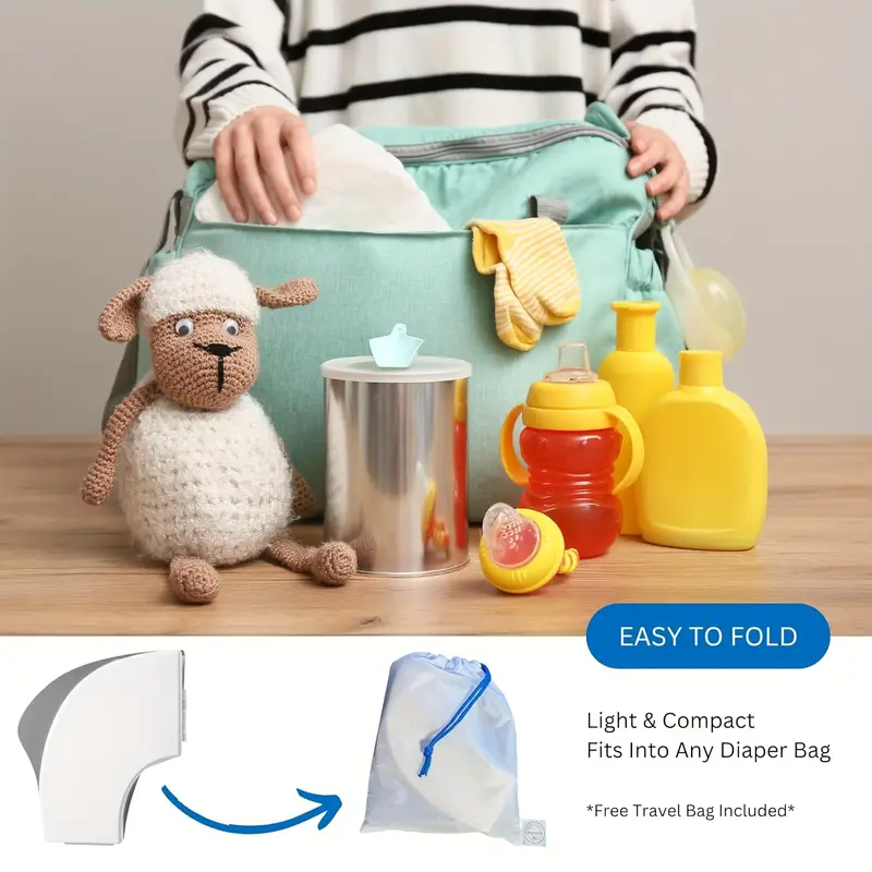 Kids Foldable Travel Potty Training Seat Grey Yalla Generic Play Yallatoys