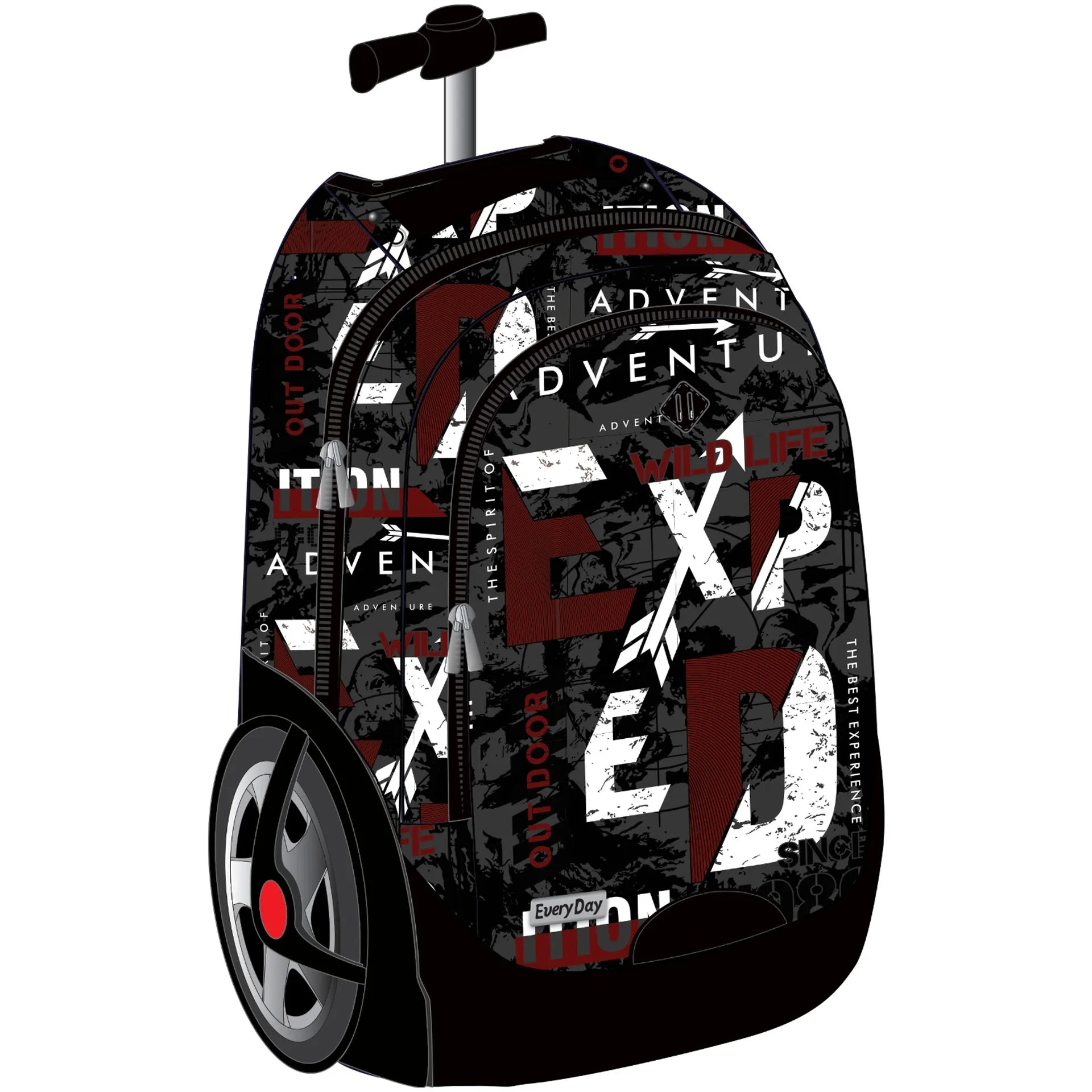 Everyday Big Wheel Trolley Bag Set 3 Pcs 19 Inch