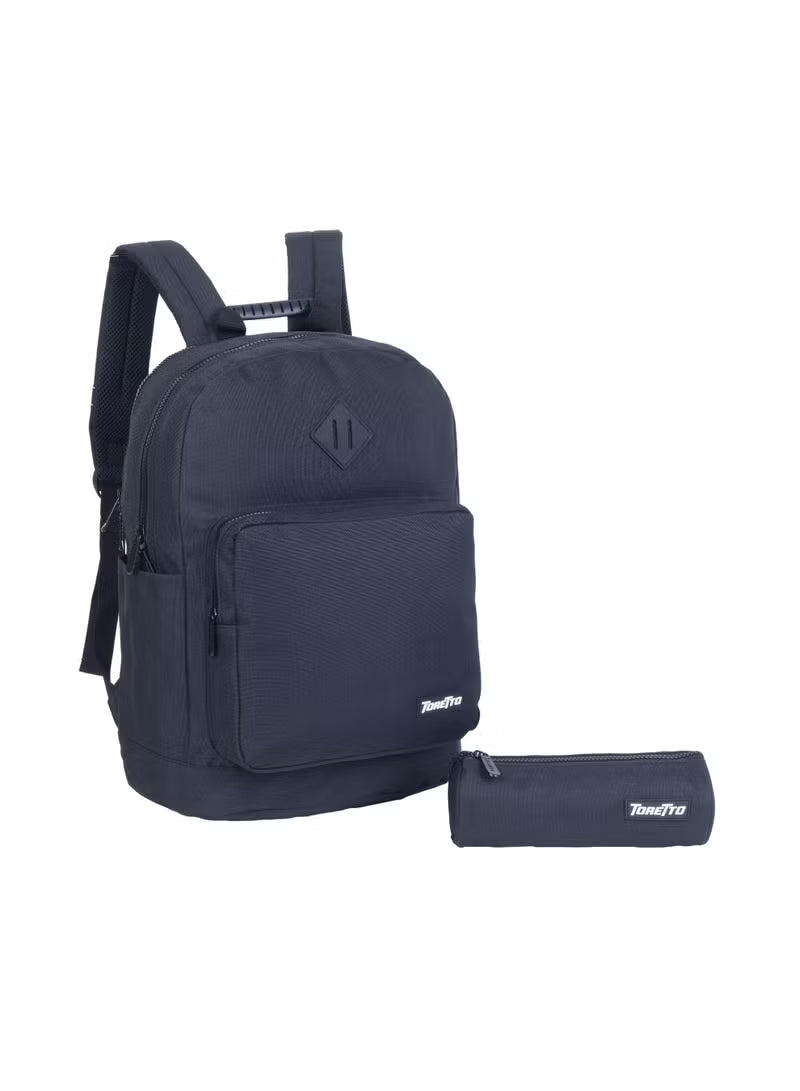 Toretto Kids Backpack With Matching Pencil Case Navy Blue