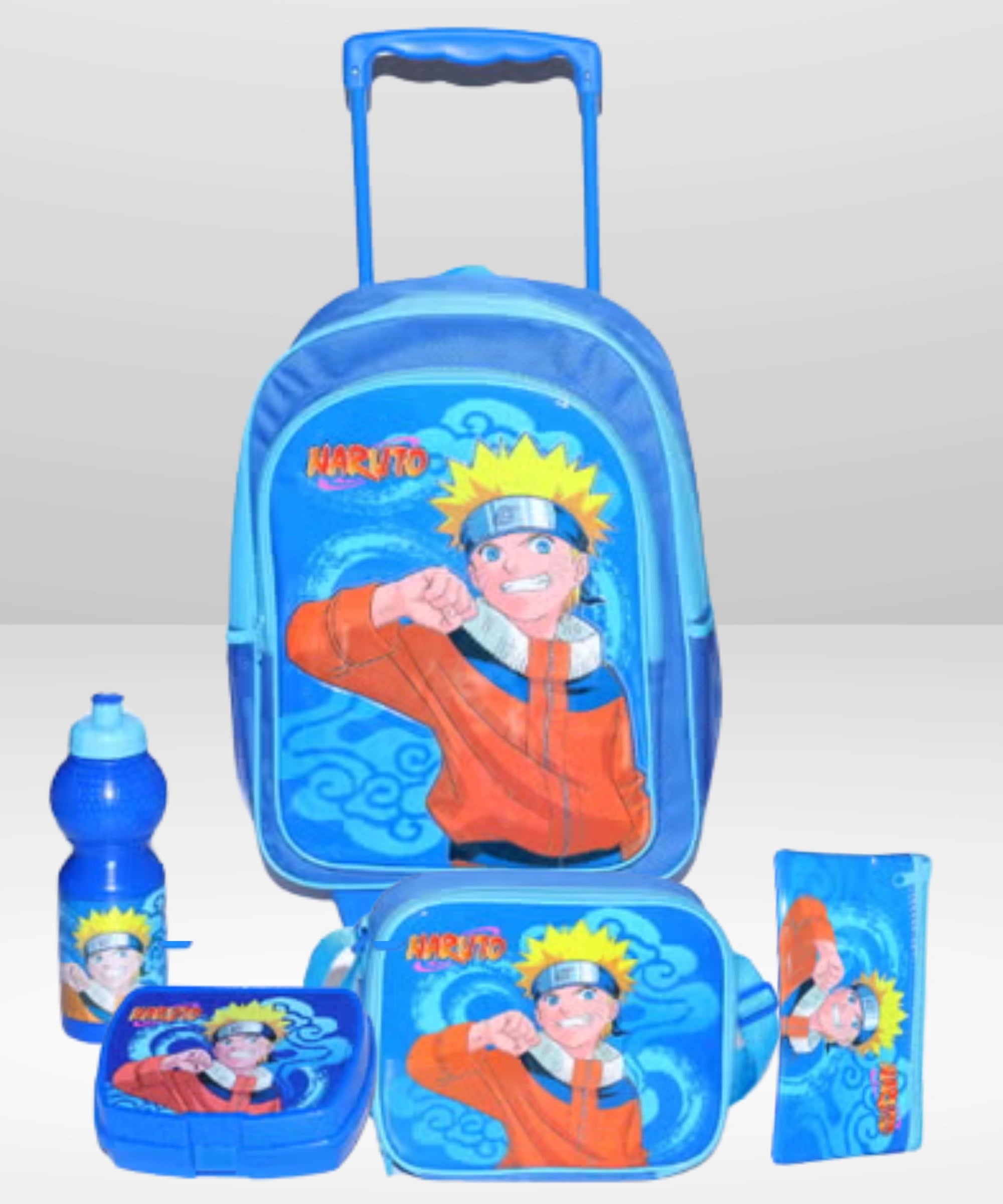 Naruto 5 In 1 Value Pack Trolley Bag 16 Inch