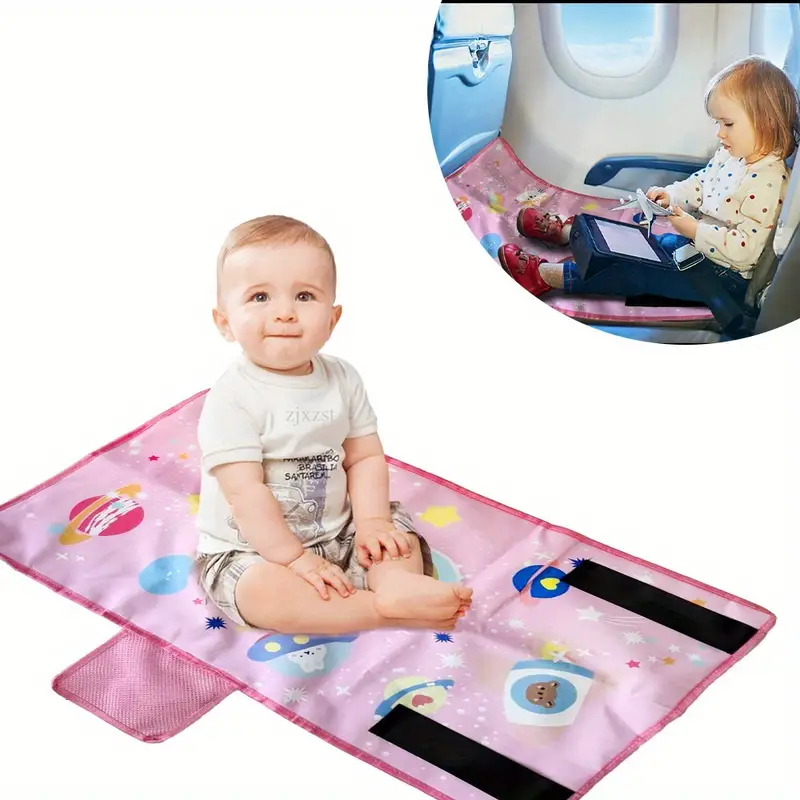 Kids Airplane Seat Extender Pink Bear Yalla Generic Play Yallatoys