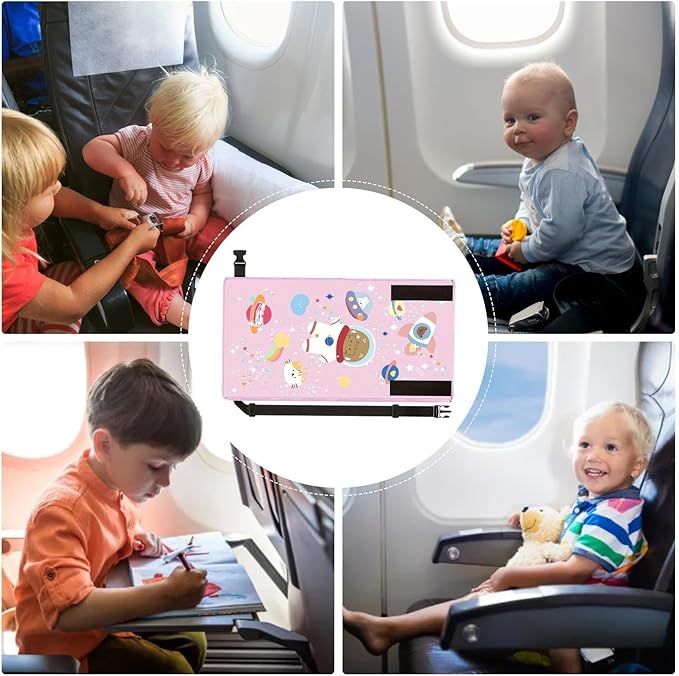 Kids Airplane Seat Extender Pink Bear Yalla Generic Play Yallatoys