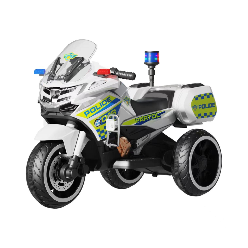 Electric Police Motor Bike Three Wheels