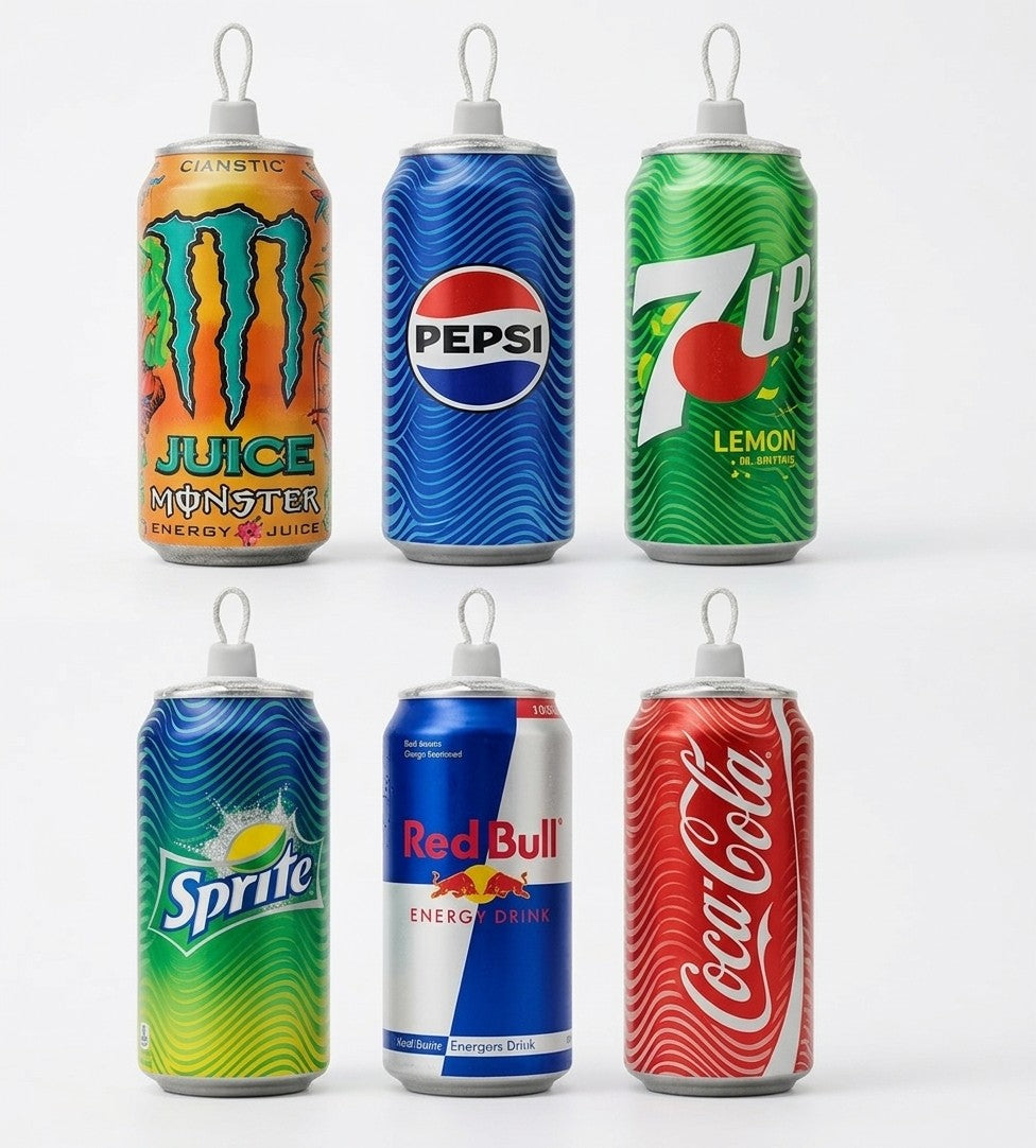 Mini Soda Can Squishy Toy Assorted