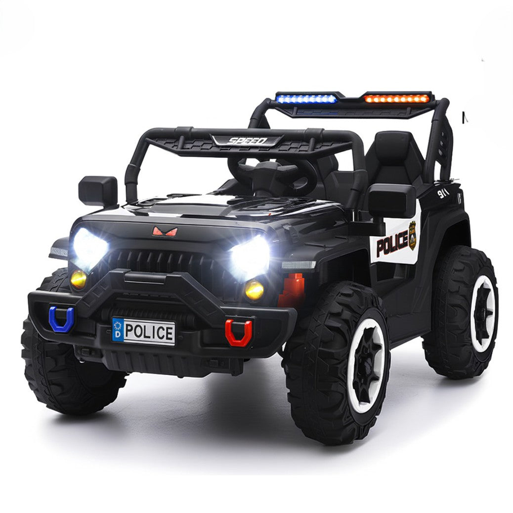 Police Jeep Ride-On Car