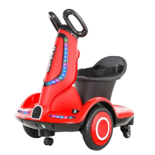 Kids Electric Balancing Bike with Storage Box Assorted