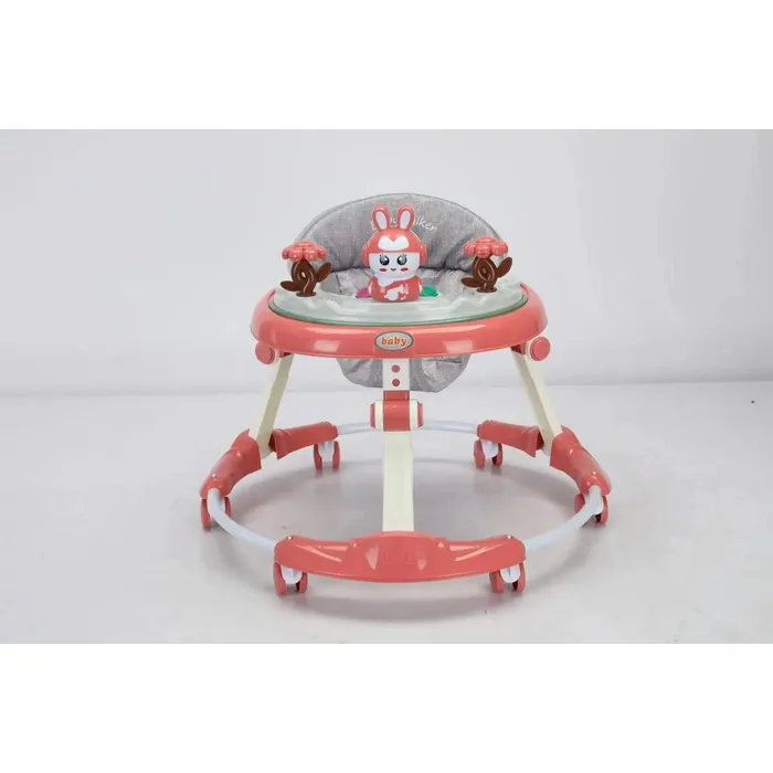 Happy Well Baby Walker Pink Yalla Generic Play Yallatoys