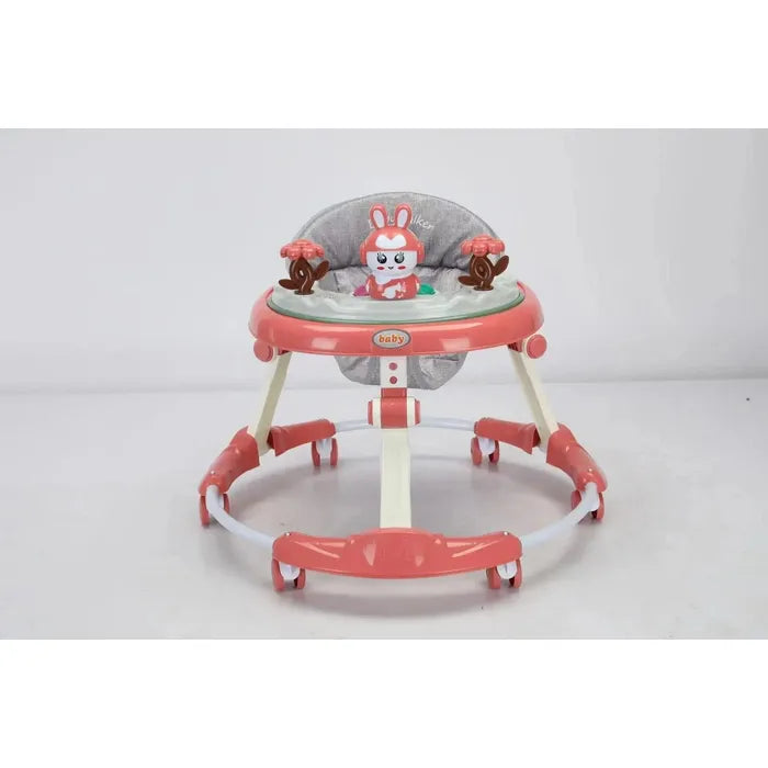 Happy Well Baby Walker Pink Yalla Generic Play Yallatoys