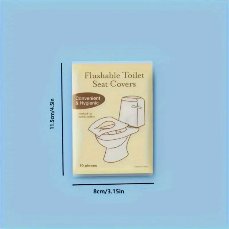 Disposable Flush Toilet Seat Cover 10pcs Yalla Generic Play Yallatoys