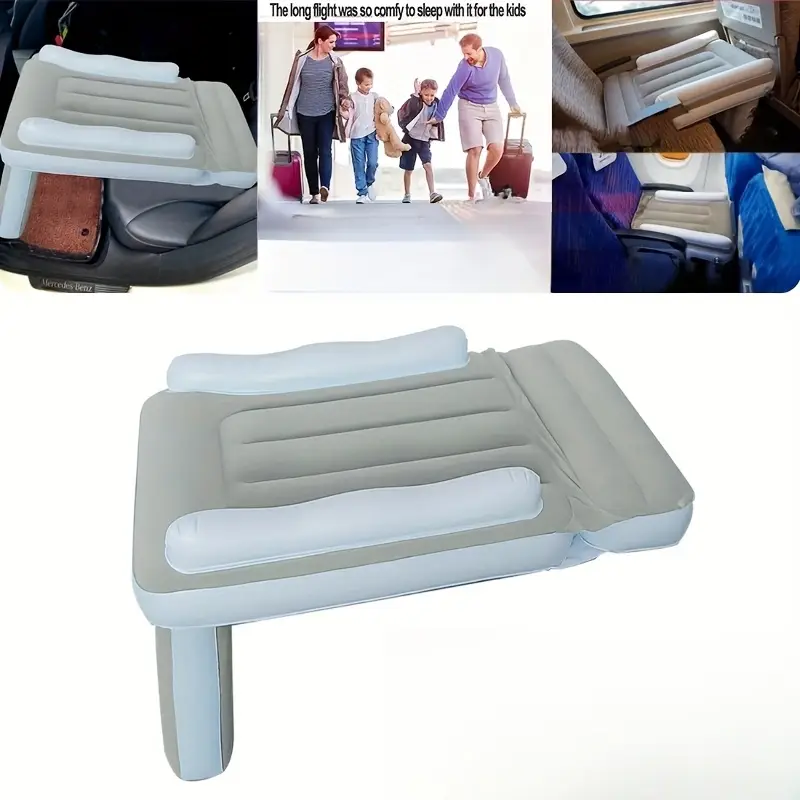 Inflatable Flight or Car Travel Mattress For Kids Yalla Gifting Yallatoys
