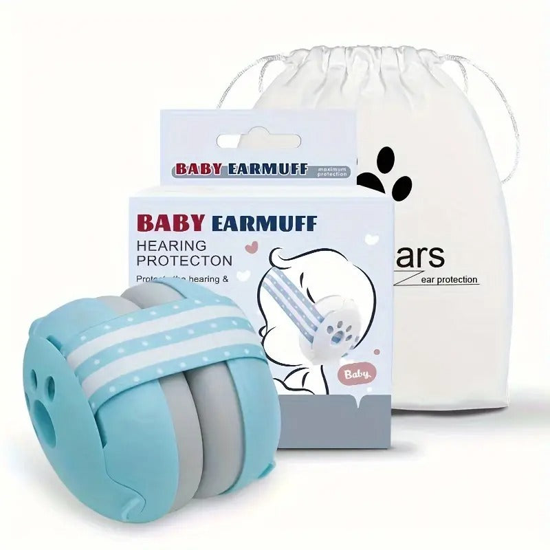 Baby Ear Protection Earmuffs for 0-3 Years Blue Yalla Gifting Yallatoys