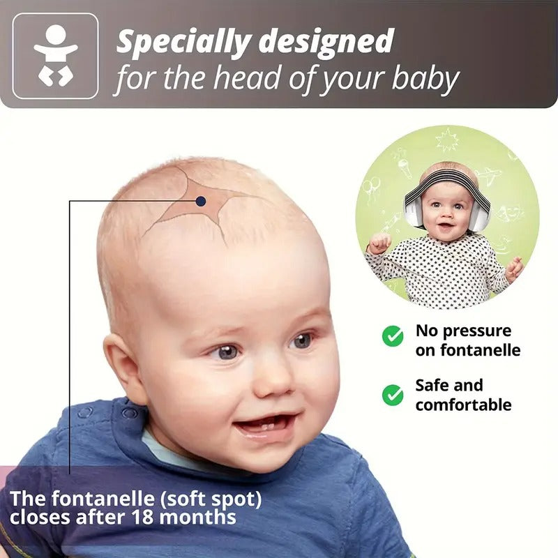 Baby Ear Protection Earmuffs for 0-3 Years Blue Yalla Gifting Yallatoys