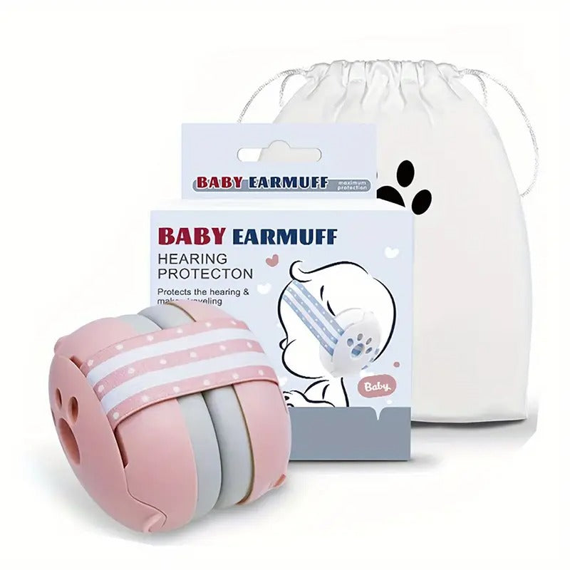 Baby Ear Protection Earmuffs for 0-3 Years Pink Yalla Gifting Yallatoys