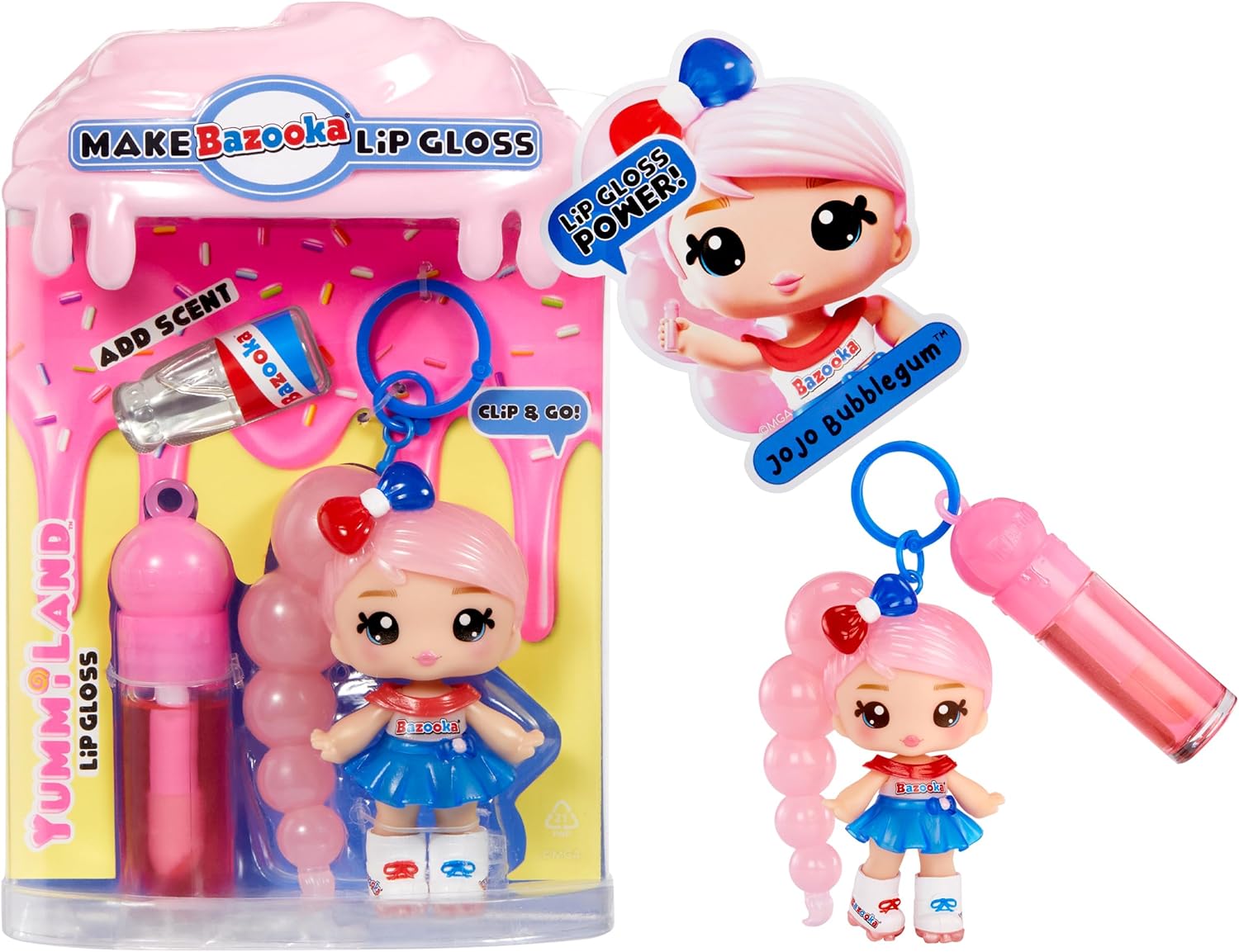 Yummiland Licensed Sweets Lip Gloss Dolls Assorted