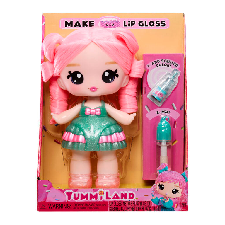 Yummiland Large Doll with Lip Gloss Assorted