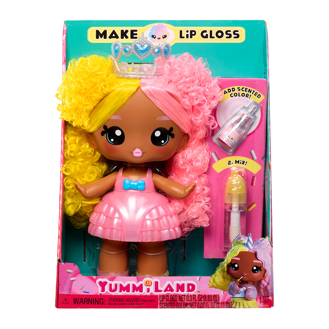 Yummiland Large Doll with Lip Gloss Assorted