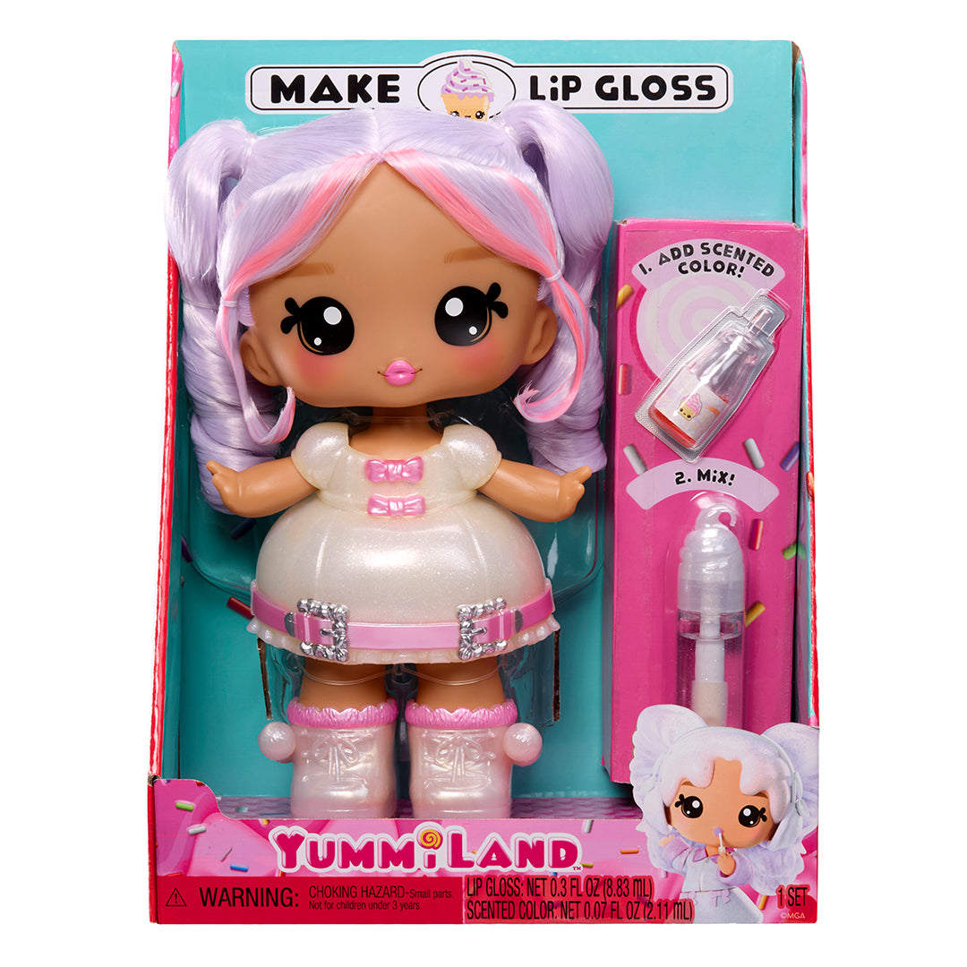 Yummiland Large Doll with Lip Gloss Assorted