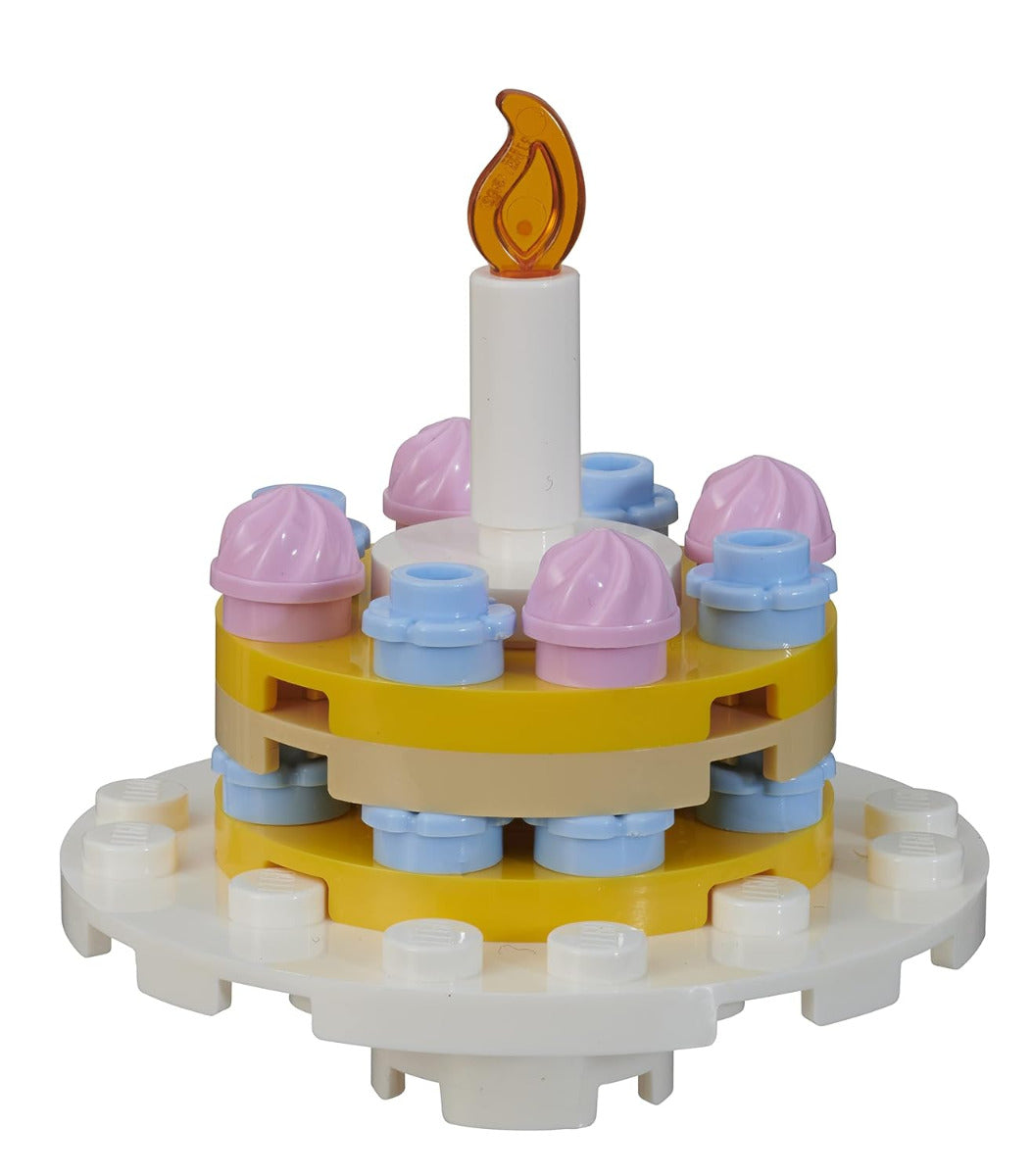 Yellow Lego party favor