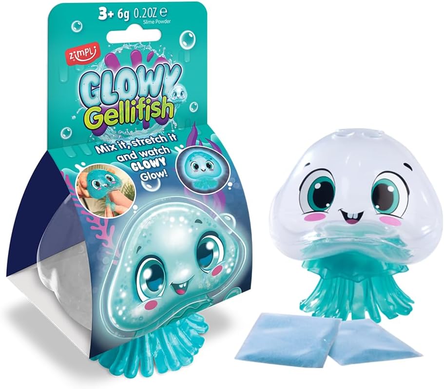 Zimpli Kids Glowy Gellifish Light Up Toy