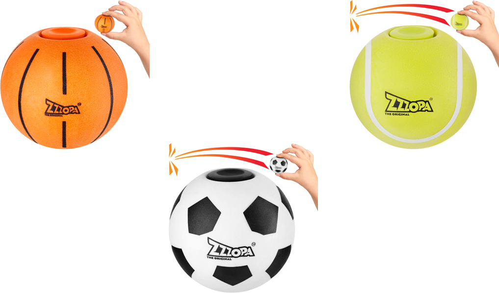 Zzzopa Fidget Spinner Ball Front View