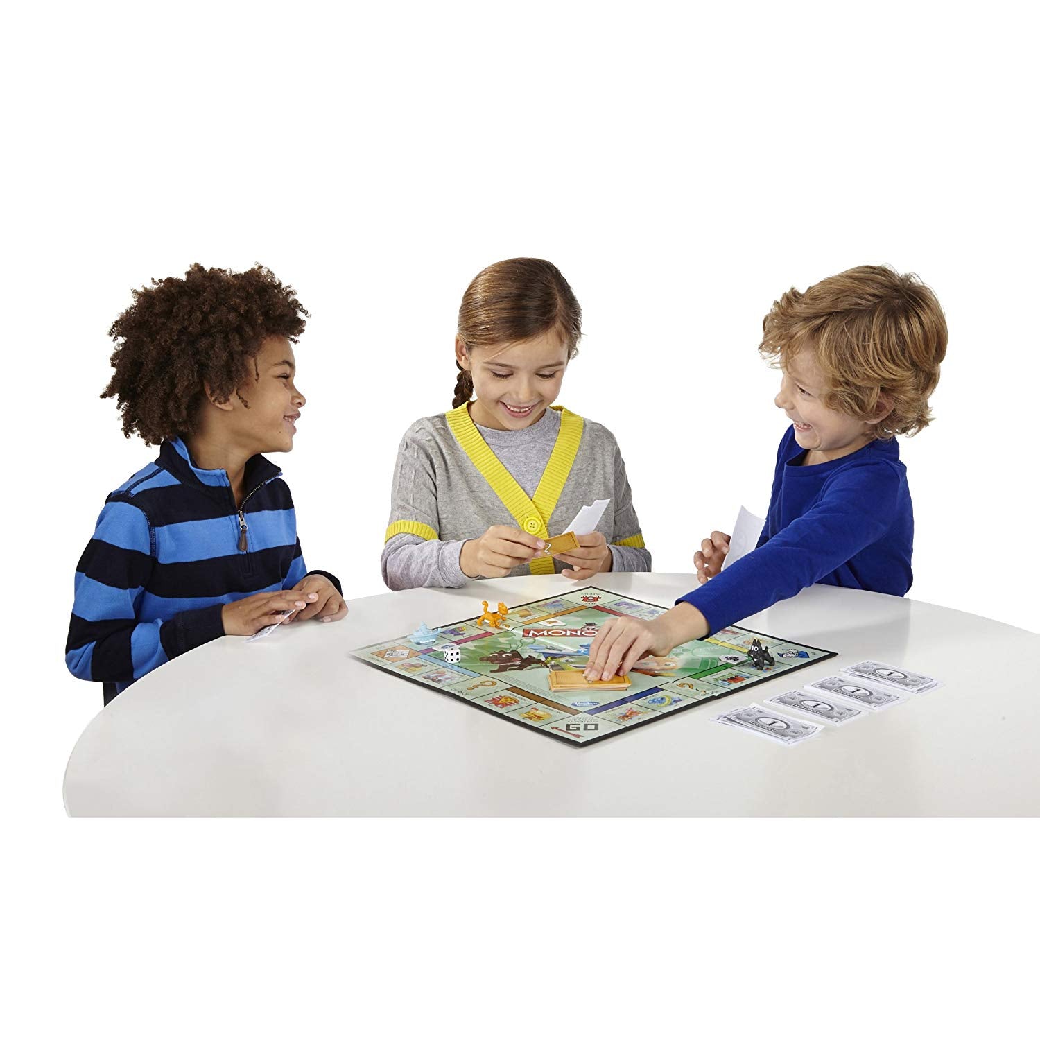 Buy Monopoly Junior Board Game Multi Colour | Yallatoys.com