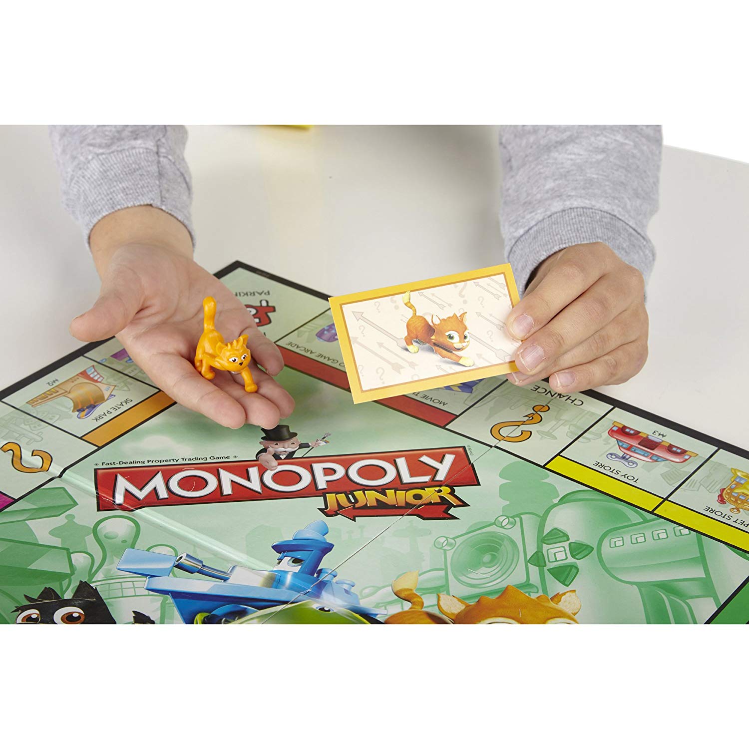 Buy Monopoly Junior Board Game Multi Colour | Yallatoys.com