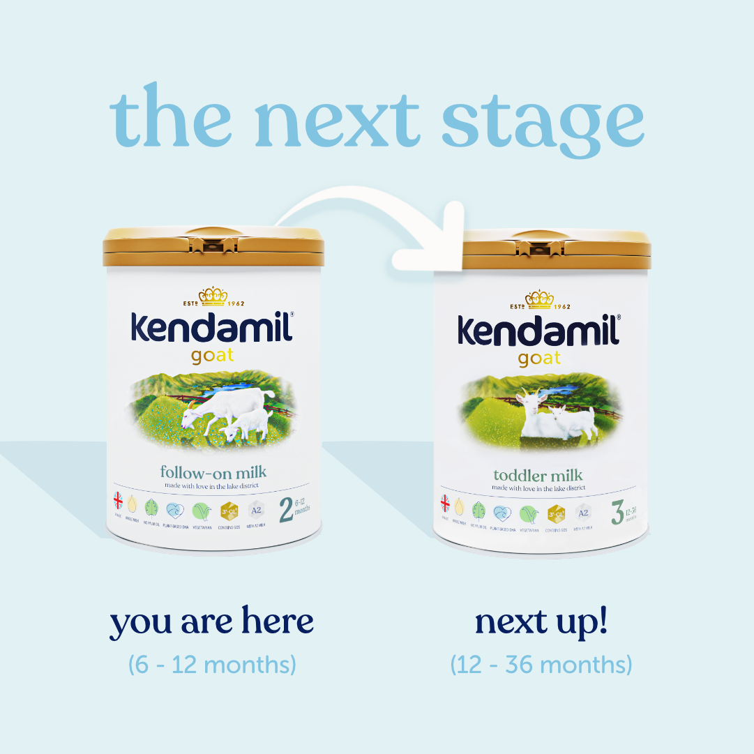Kendamil Goat Stage 2 Followon Milk Formula From 6 to 12 Months 800g Kendamil Yallatoys