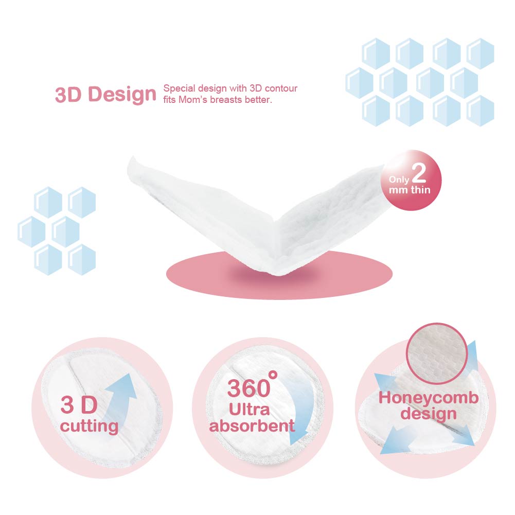 Farlin  Ultra Thin Breast Pad 120 Pcs Farlin Yallatoys