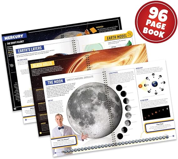 Buy Abacus Bill Nyes VR Space Lab Virtual Reality Kids Science Kit, Book and Interactive STEM Learning Activity Set | Yallatoys.com