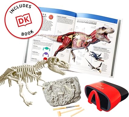Buy Abacus Virtual Reality Dinosaurs Illustrated Interactive VR Book and STEM Learning Activity Set | Yallatoys.com