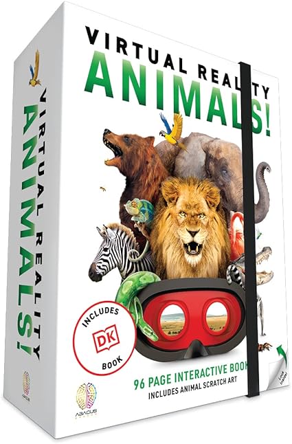 Buy Abacus Virtual Reality Animals Illustrated Interactive VR Book and STEM Learning Activity Set | Yallatoys.com