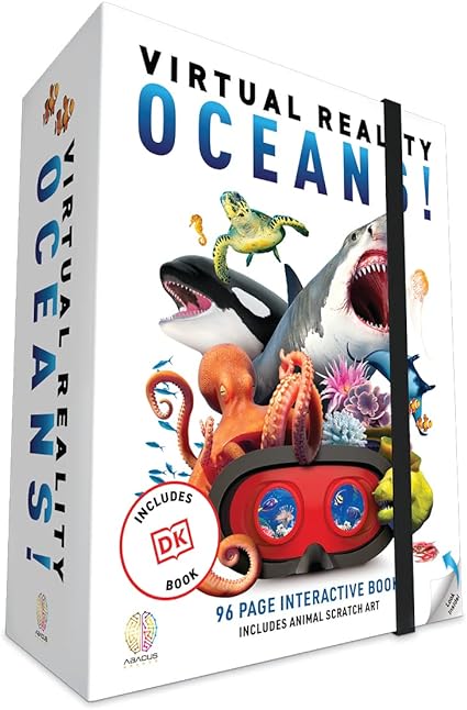 Buy Abacus Virtual Reality Oceans Illustrated Interactive VR Book and STEM Learning Activity Set | Yallatoys.com