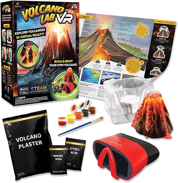 Buy Abacus Volcano Lab VR Build and Erupt Your Own Volcano | Yallatoys.com