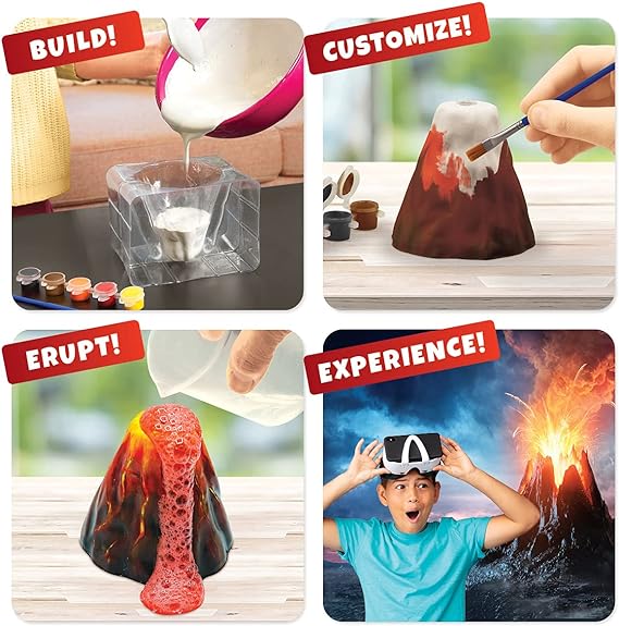 Buy Abacus Volcano Lab VR Build and Erupt Your Own Volcano | Yallatoys.com