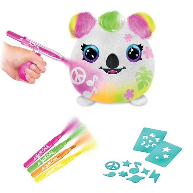 Buy Airbrush Plush Neon Squish Pals Paint Can (Sold Separately Subject To Availability) | Yallatoys.com